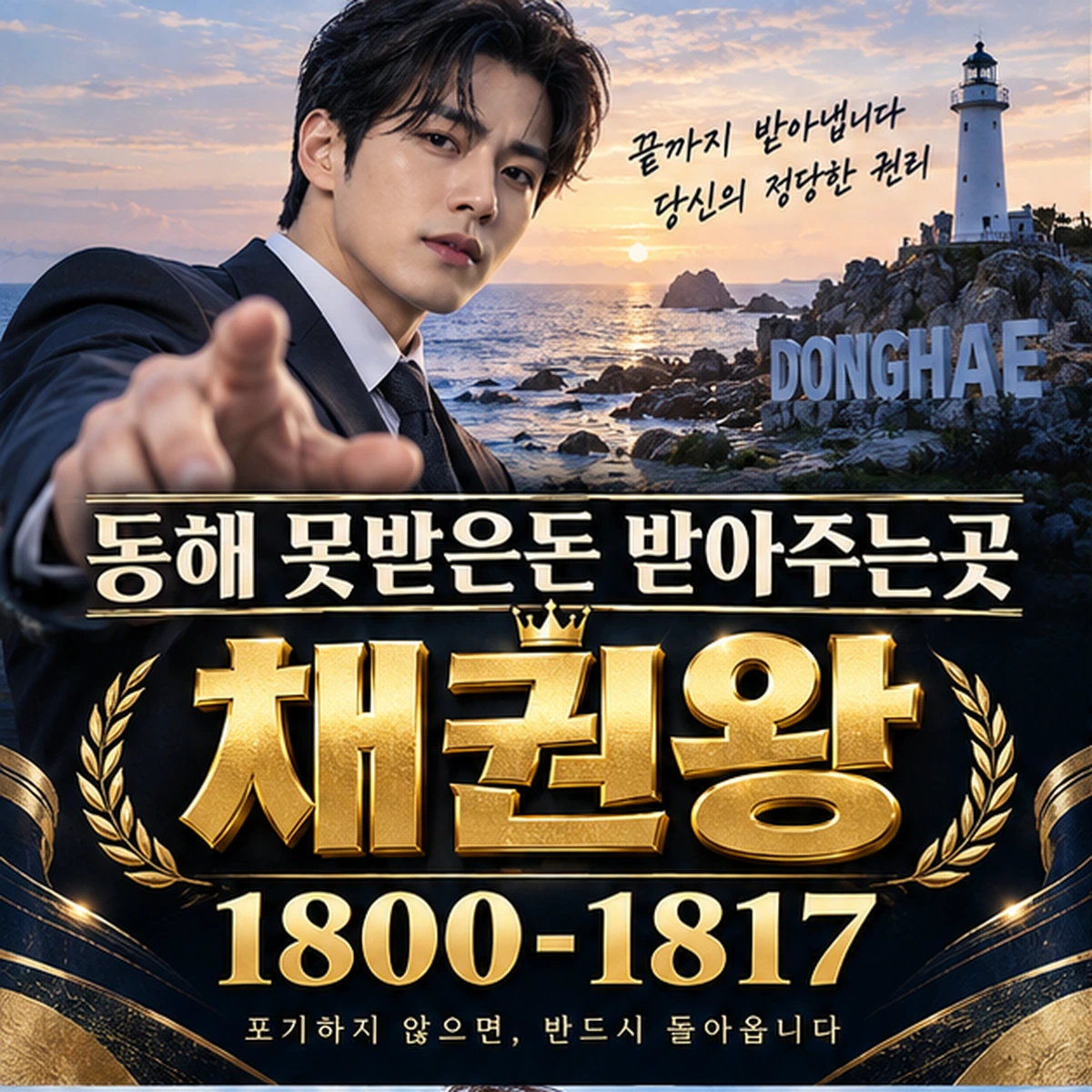동해 못받은돈 받아주는곳 자료를 검토하는 김실장
