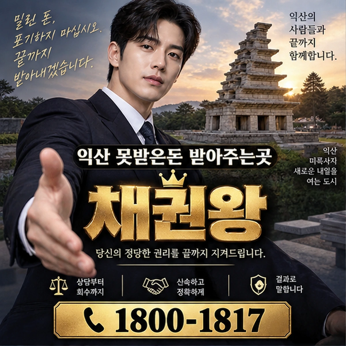 익산 못받은돈 받아주는곳 자료를 검토하는 김실장