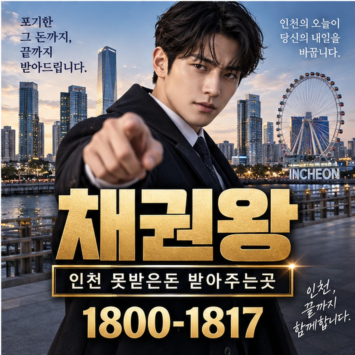 인천 못받은돈 받아주는곳 자료를 검토하는 김실장